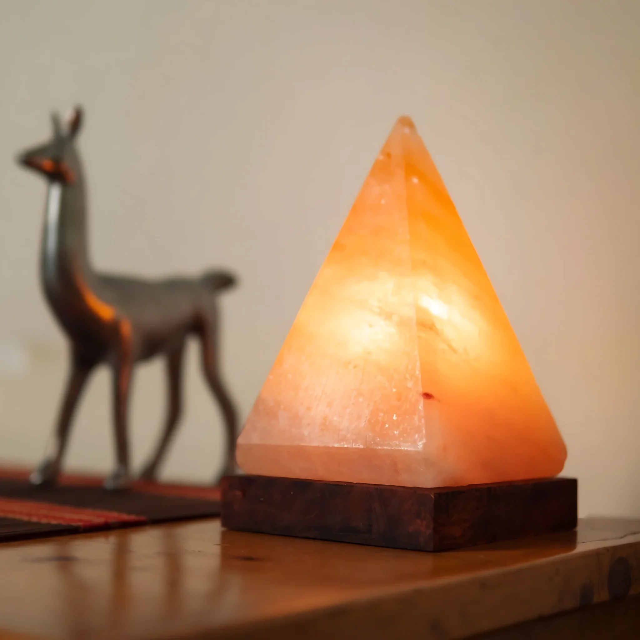 Pyramid Salt Lamps