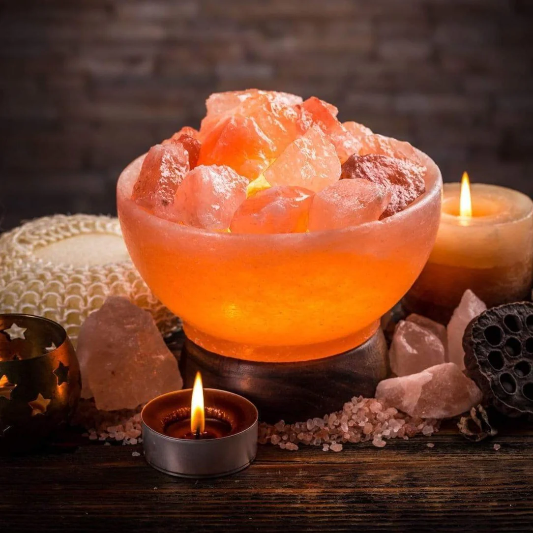 Salt Bowl & Fire Bowl Lamps
